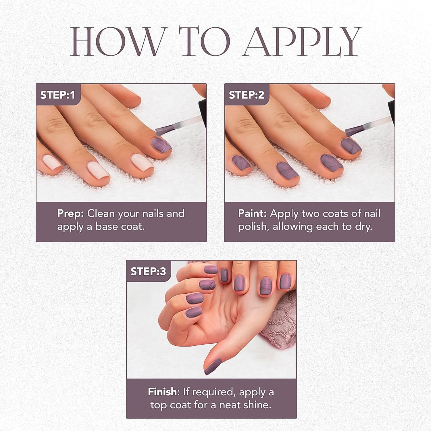 Purple Nail Lacquer Purple Nail Lacquer